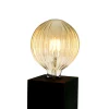Ampoule LED filament Stripe Globe, style vintage