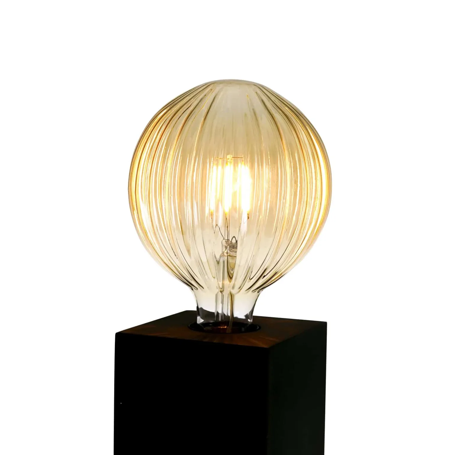 Ampoule LED filament Stripe Globe, style vintage