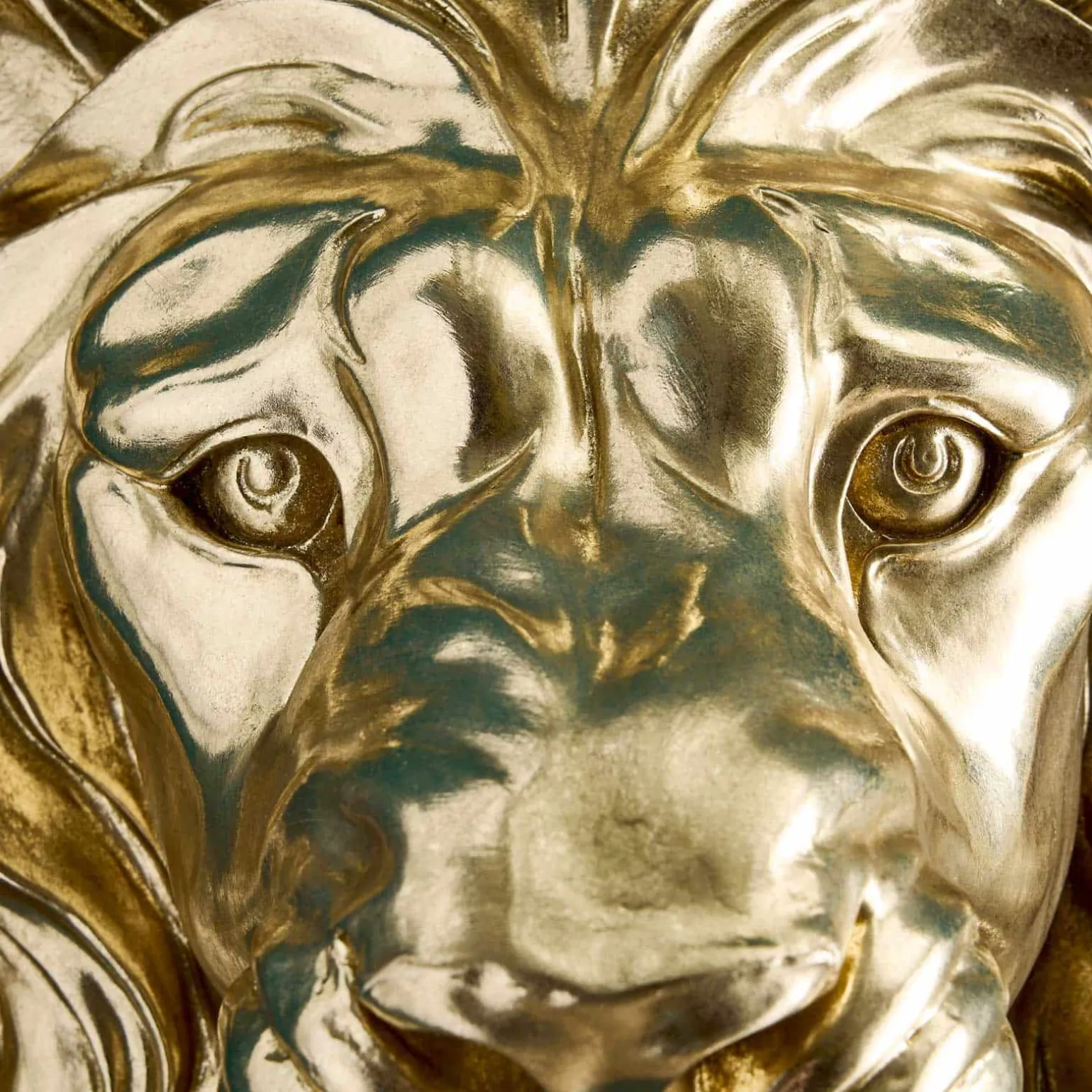 Applique murale lion King Lion, or
