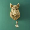 Applique sanglier / cochon Willy, or