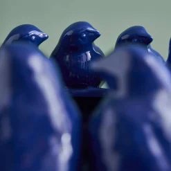 Bol avec des oiseaux Birds, bleu