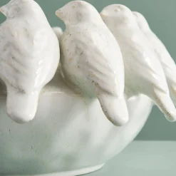 Bol avec des oiseaux Birds, blanc