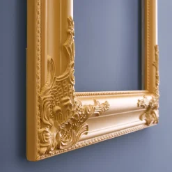 Cadre baroque, orange