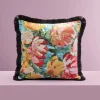 Coussin à franges Aquarell