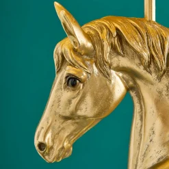 Lampe de table Cheval Wendy, or