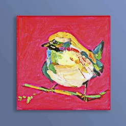 Peinture Birdy, rose