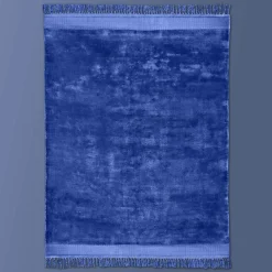 Tapis Velvet Touch, bleu