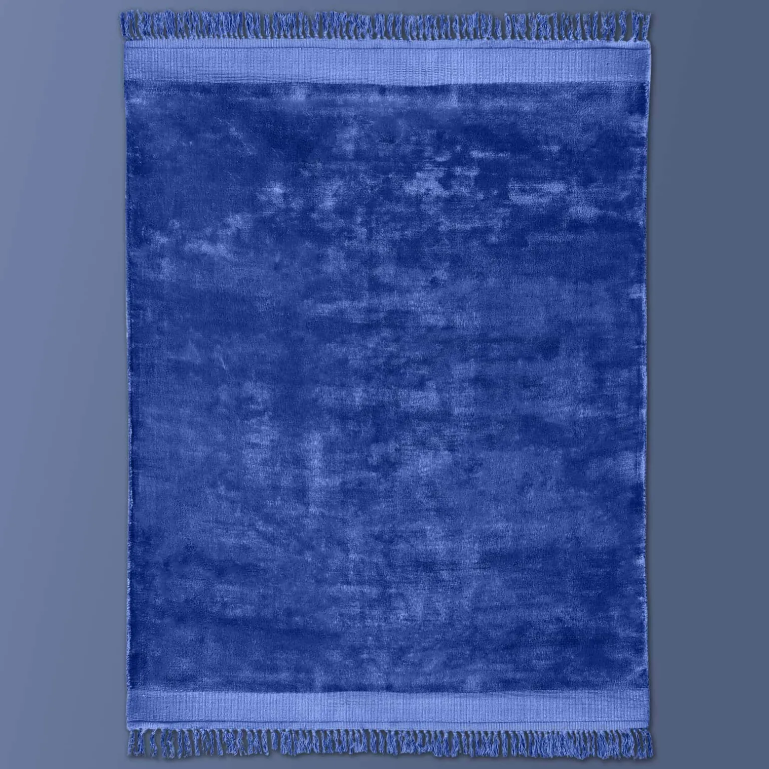 Tapis Velvet Touch, bleu