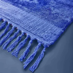 Tapis Velvet Touch, bleu