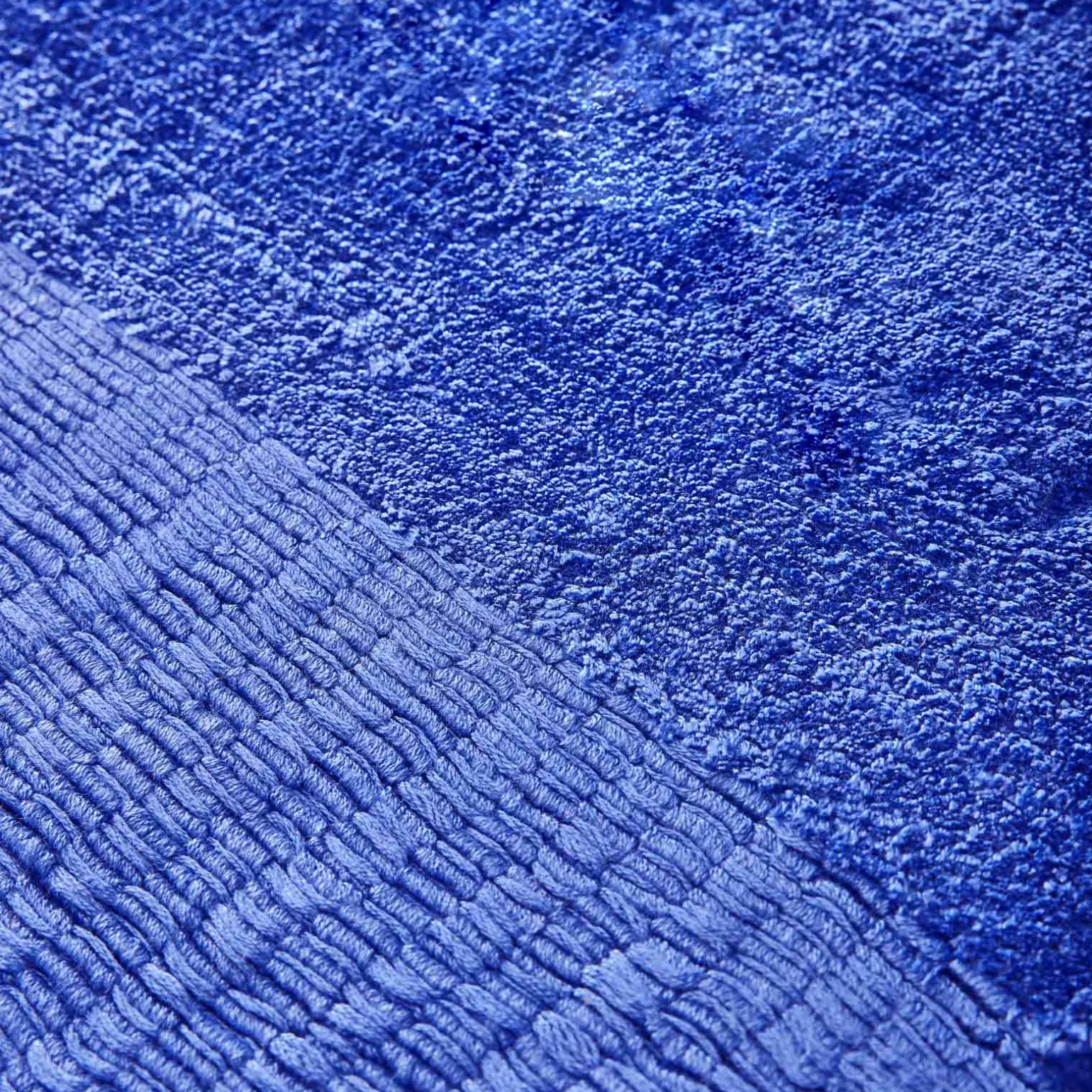 Tapis Velvet Touch, bleu