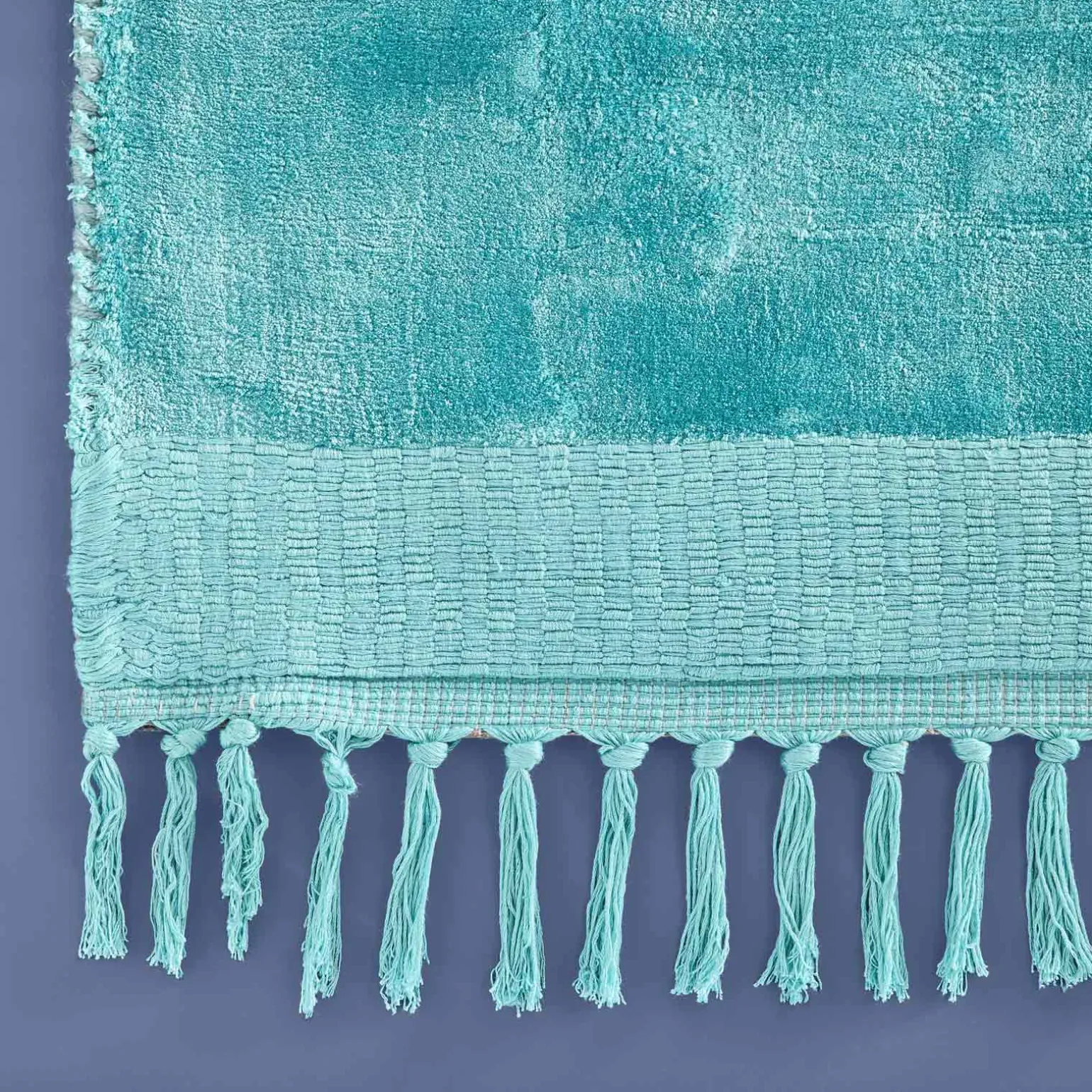 Tapis Velvet Touch, turquoise