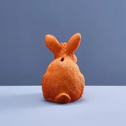 Tirelire lapin, orange