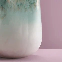 Vase Alea II, turquoise
