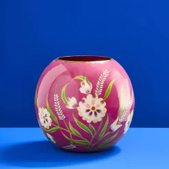 Vase Blomma L, rose