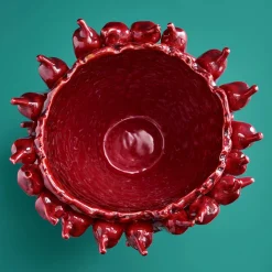 Vase Chili L, rouge