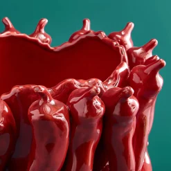 Vase Chili S, rouge