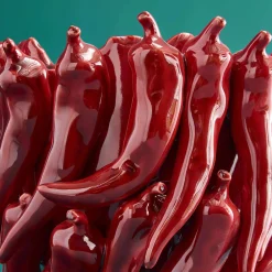 Vase Chili S, rouge
