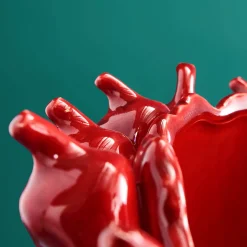 Vase Chili S, rouge