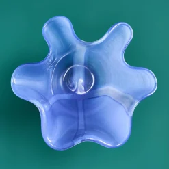 Vase Finya, bleu