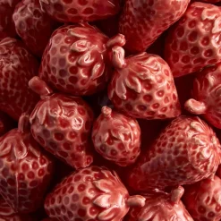Vase Fraise, rouge