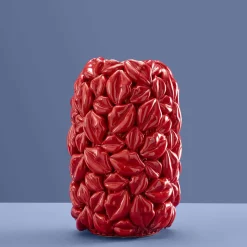 Vase Lèvres Lips, rouge