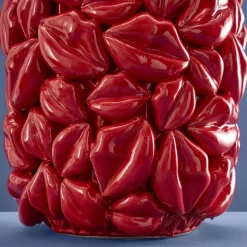 Vase Lèvres Lips, rouge