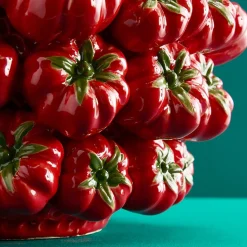 Vase Tomates, rouge